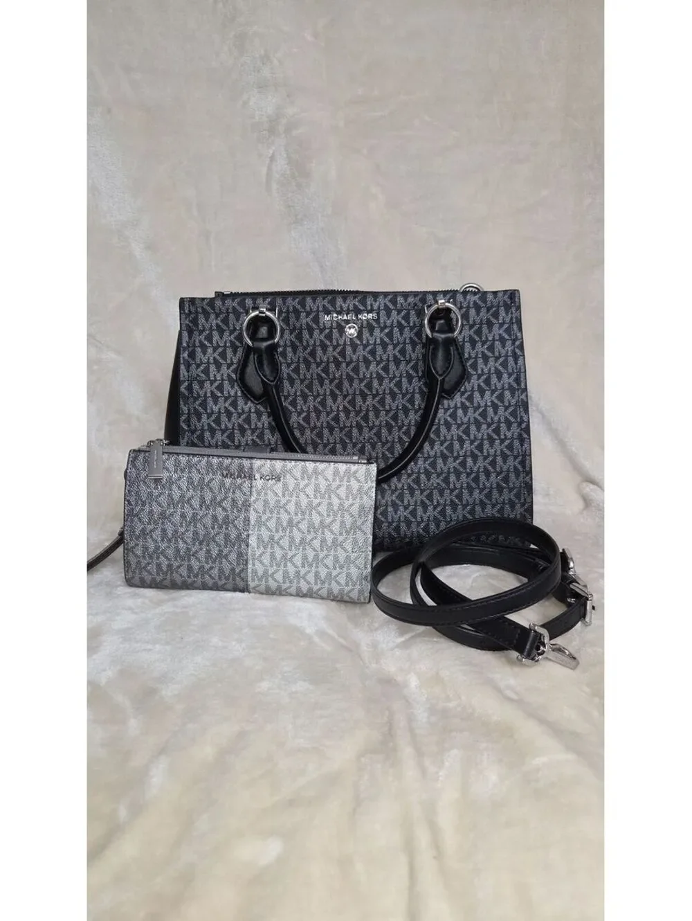 26. Michael Kors Sheila Medium Satchel w/ Wallet